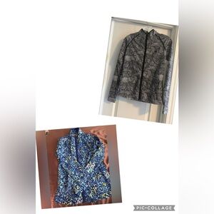 two NWOT Coolibar zip up jackets